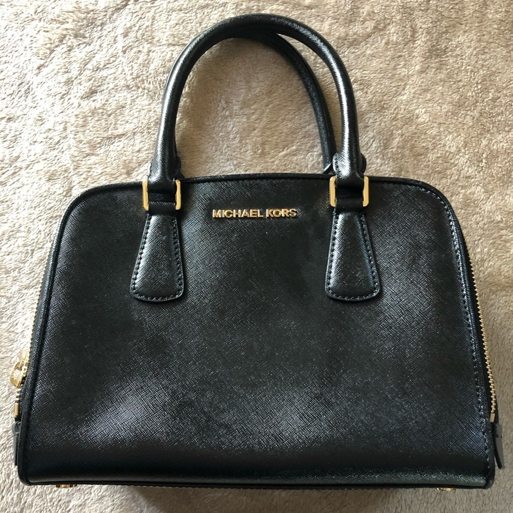 Michael Kors black handbag